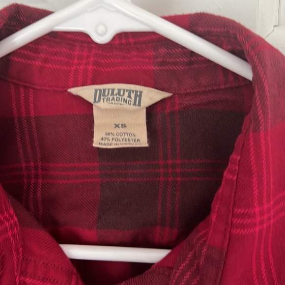 Deluth Trading free swingin’ women’s flannel shirt. - Picture 3 of 4